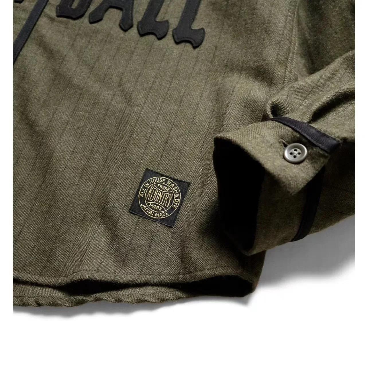 Мужская куртка с V-образным вырезом в японском стиле