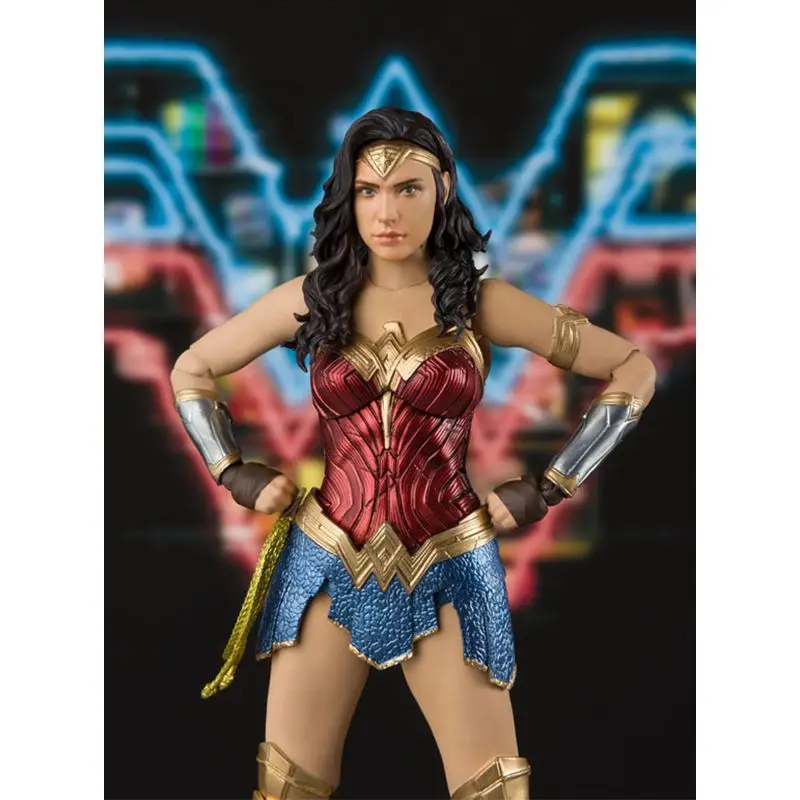 

In Stock Original S.H.Figuarts Wonder Woman WW84 Wonder Woman 1984 Action Collection Figures Model Toys