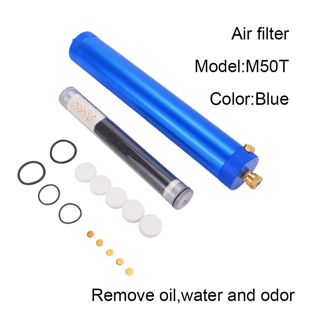 

300Bar 30MPpa 4500Psi High Pressure Air Compressor Filter Scuba Cylinder Activated Carbon PCP Oil Water Separator Remove Odor