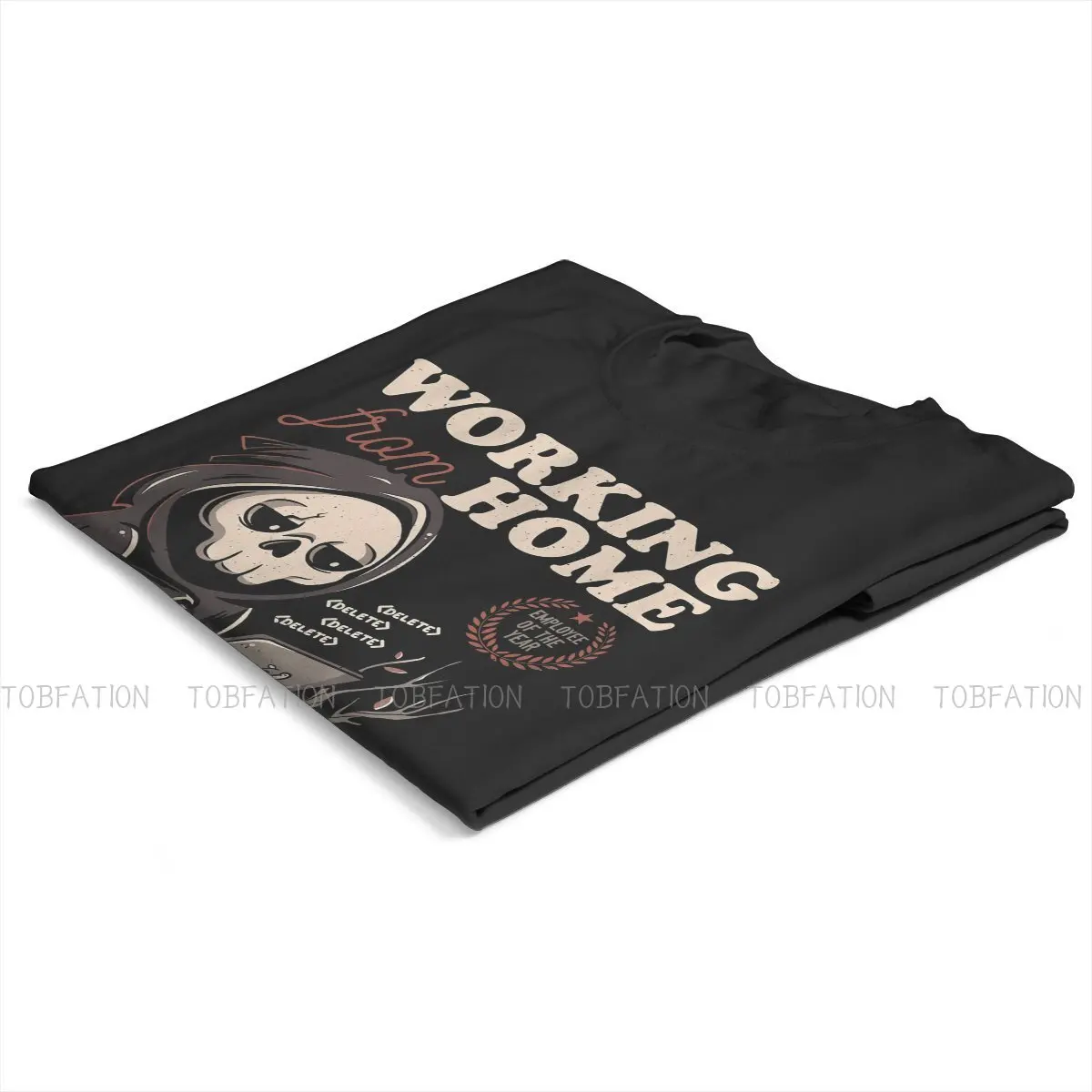 Футболка мужская с принтом жуткий череп баггомет сатана Люцифер стиль одежды