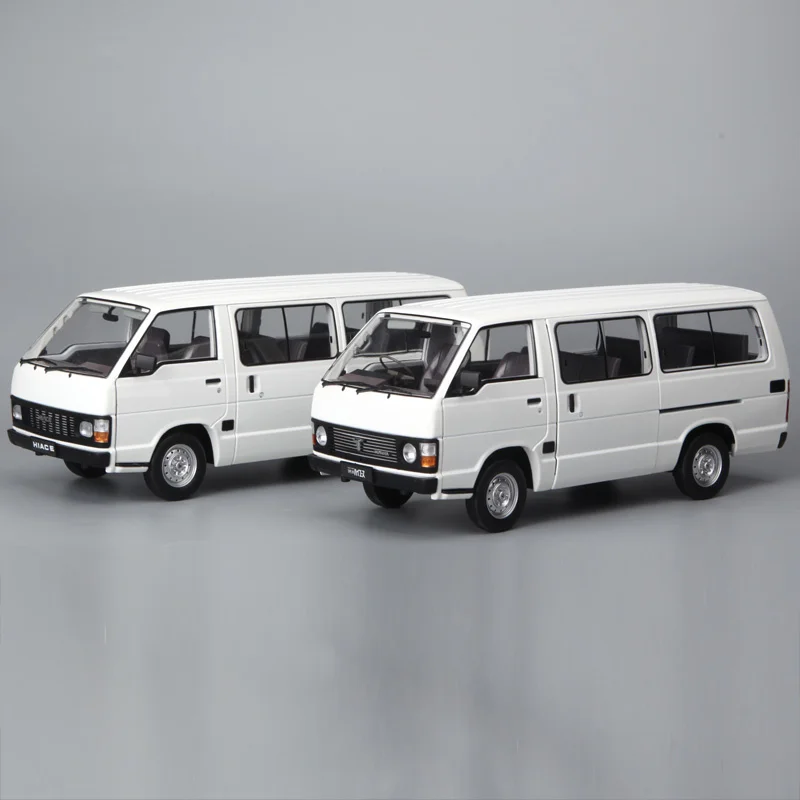 

Original 1/18 Toyota Hiace van YH50 alloy full-open car model classic feelings collection