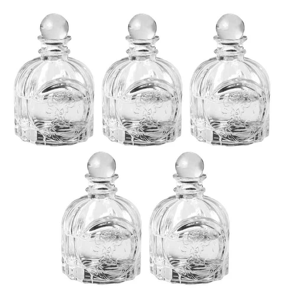 

Bottle Refillable Empty Bottles Travel Crystal Spray Vial Jars Portable Fragrance Mister Containers Vintage Squirter Essential