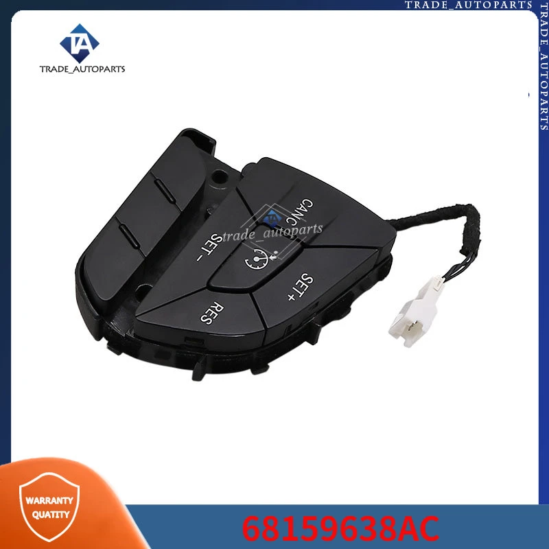 

For 2014-2021 Dodge Durango Jeep Grand Cherokee Speed Cruise Control Switch New 68159638AC 68159638AA