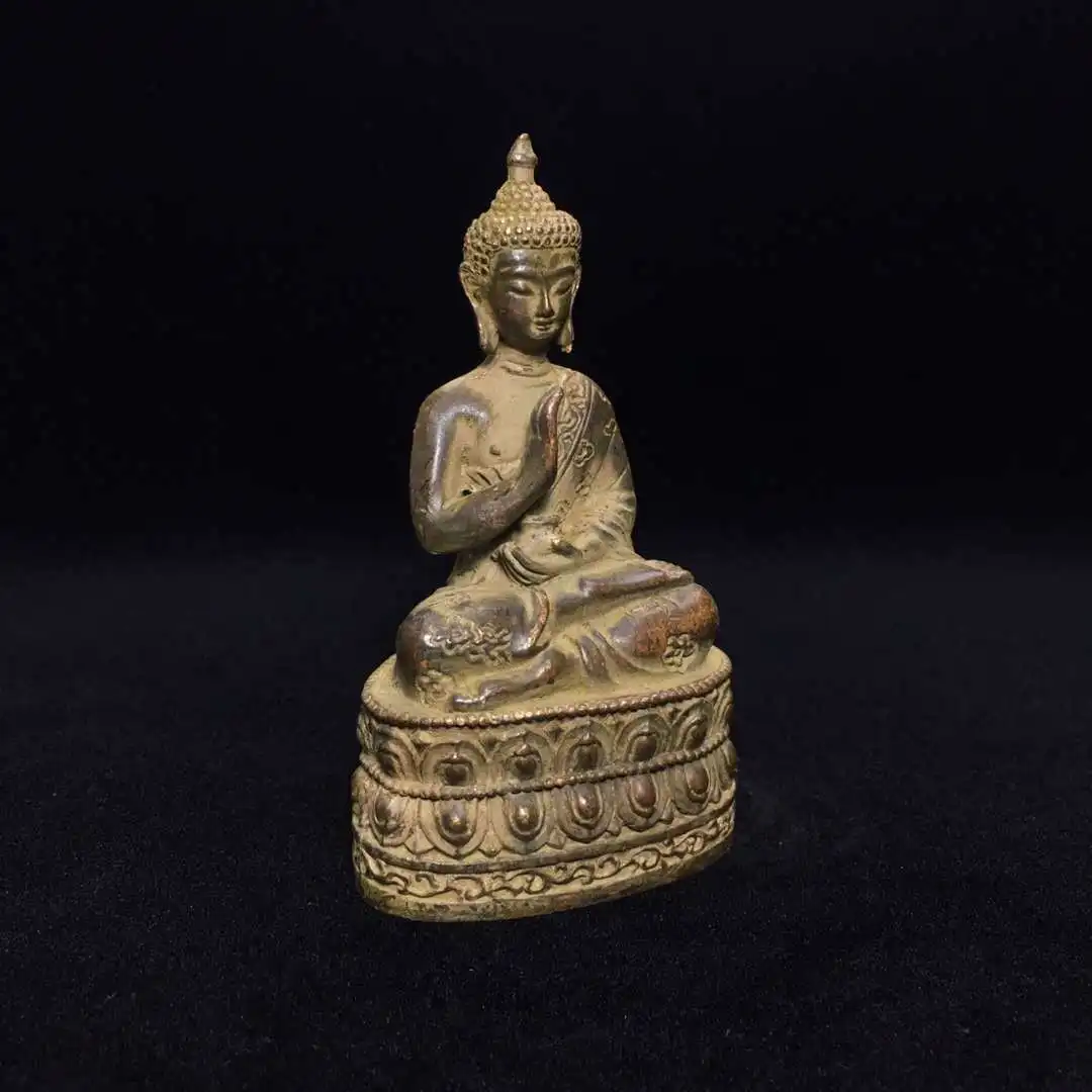 

Изысканная Красивая статуя из старой китайской латуни для украшения комнаты, домашний подарок