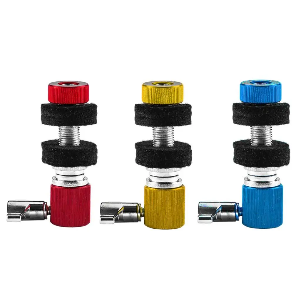 

Aluminum Alloy Hi Hat Clutch Standard Heavy Duty Hi-Hat Cymbal Clutch Stand Post for Mounts Assembly Hardware Jazz Drum Parts