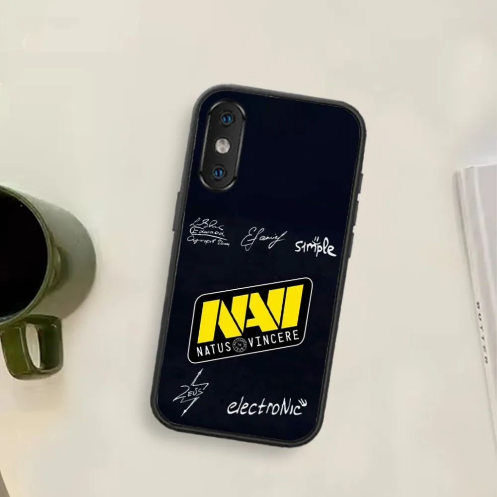 Фото Чехол для телефона игровой команды N-Natus Vincere для Xiaomi Redmi K40 pro 12S ULTRA pro 5G черный чехол №2