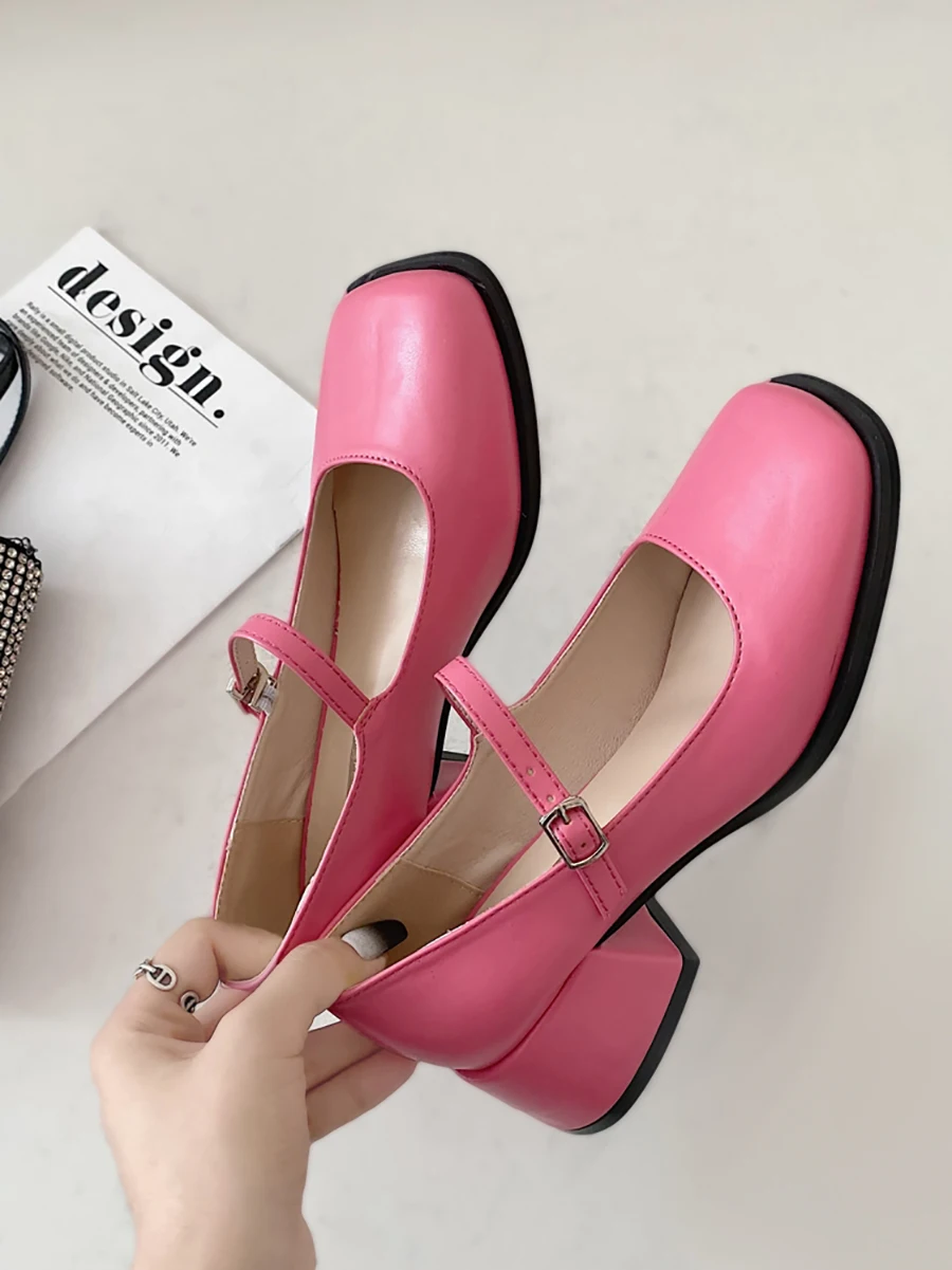 

Женские туфли-оксфорды на плоской подошве, с квадратным носком