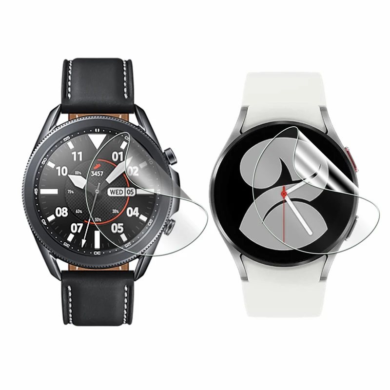 

Мягкая защитная пленка для экрана Samsung Galaxy Watch 5/Pro/4/3 45 мм 41 мм Watch4 Classic 42 мм 46 мм Watch5 Active 2 40 мм 44 мм
