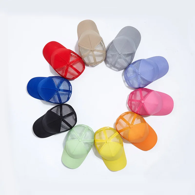Бейсболка для мужчин и женщин хлопковая сетчатая дышащая бейсболка с 5 вставками