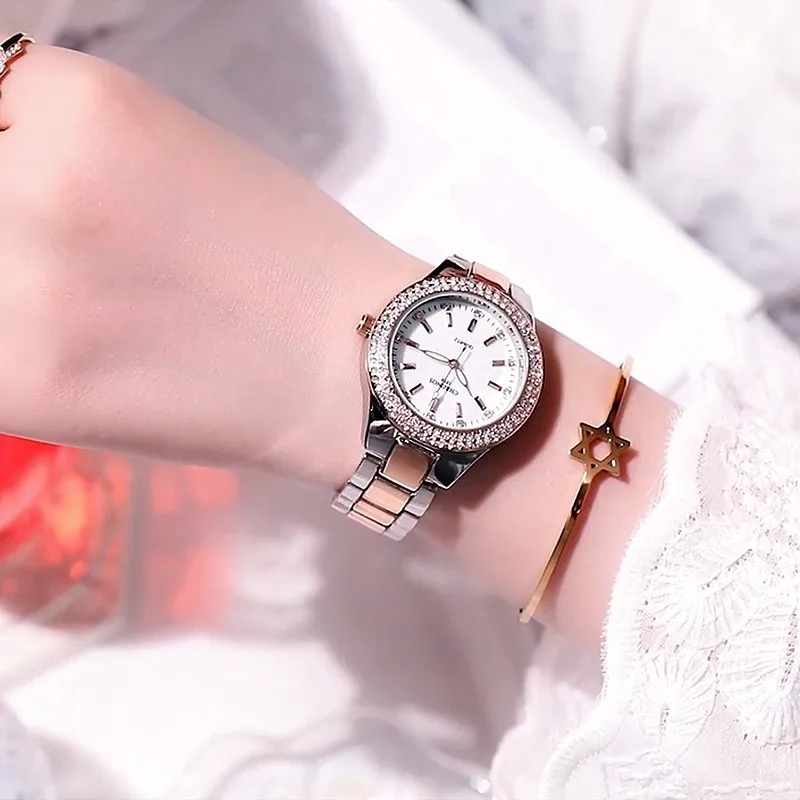 Women Quartz Watch Golden & Silver Classic Female Elegant Clock Watches Luxury Gift Ladies Waterproof Wristwatch enlarge