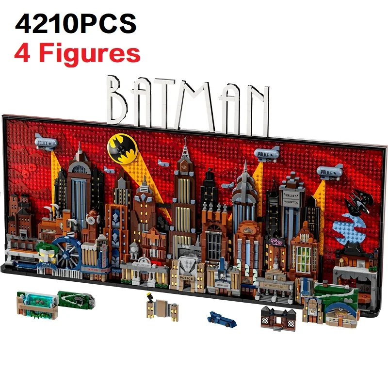 4210 шт. Детский конструктор анимационная серия совместимый с 76271