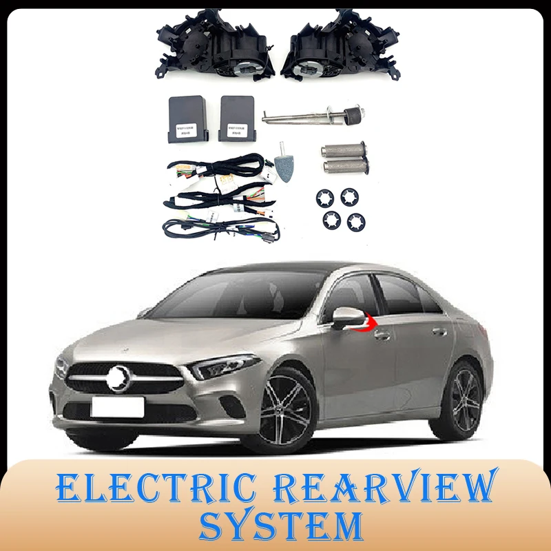

For Mercedes-Benz A-Class 2018-2023 Auto Intelligent Automatic Car Electric Rearview Side Mirror Folding System Kit Module