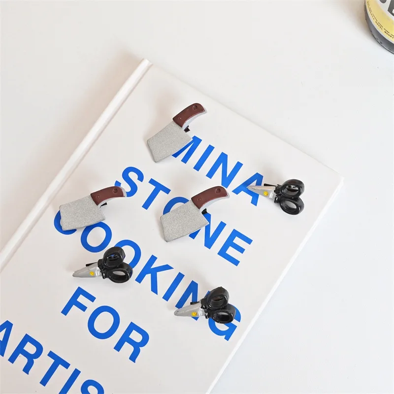 Мультяшные пародия Ножницы кухонные ножи заколка для волос Косплей Утконос