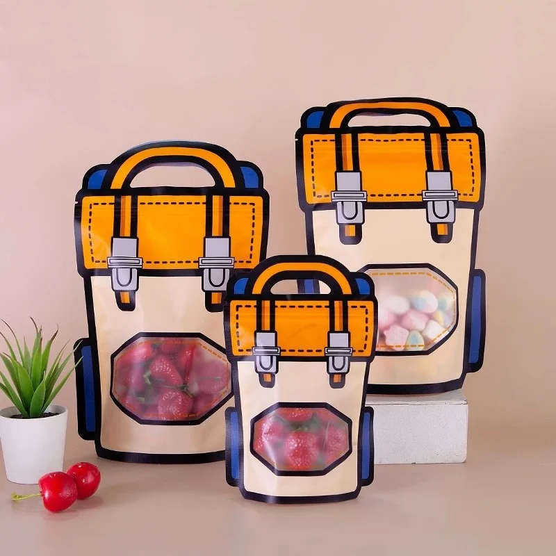 

StoBag 50 шт., мультяшные пакеты для хранения, пластик