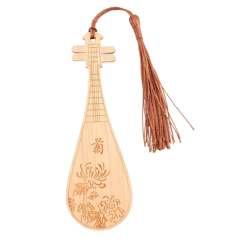 Музыкальные инструменты в китайском стиле Закладка Guzheng Guqin Пипа подарок древнем
