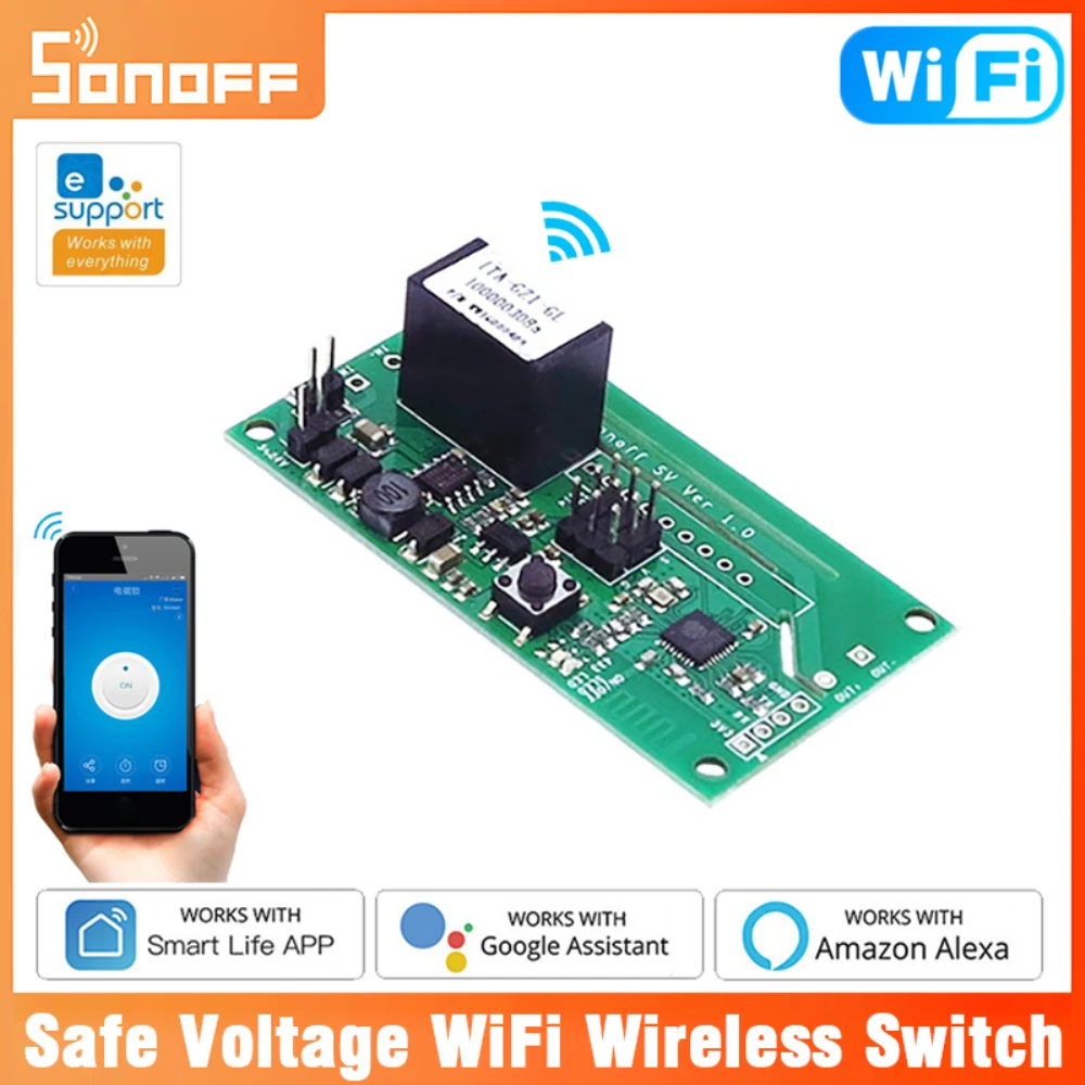 

Умный выключатель Itead SONOFF SV с поддержкой Wi-Fi