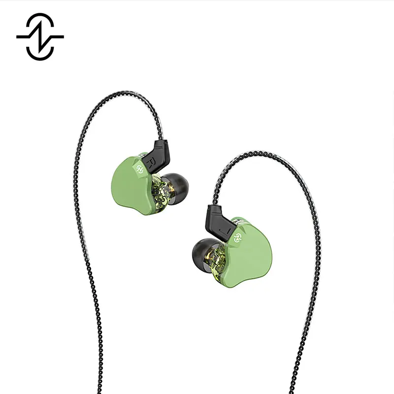 

Наушники-вкладыши Keephifi CCZ Изумрудный DD + BA, гибридные Hi-Fi наушники-вкладыши с кабелем OFC, спортивные наушники для бега, музыкальные наушники-в...