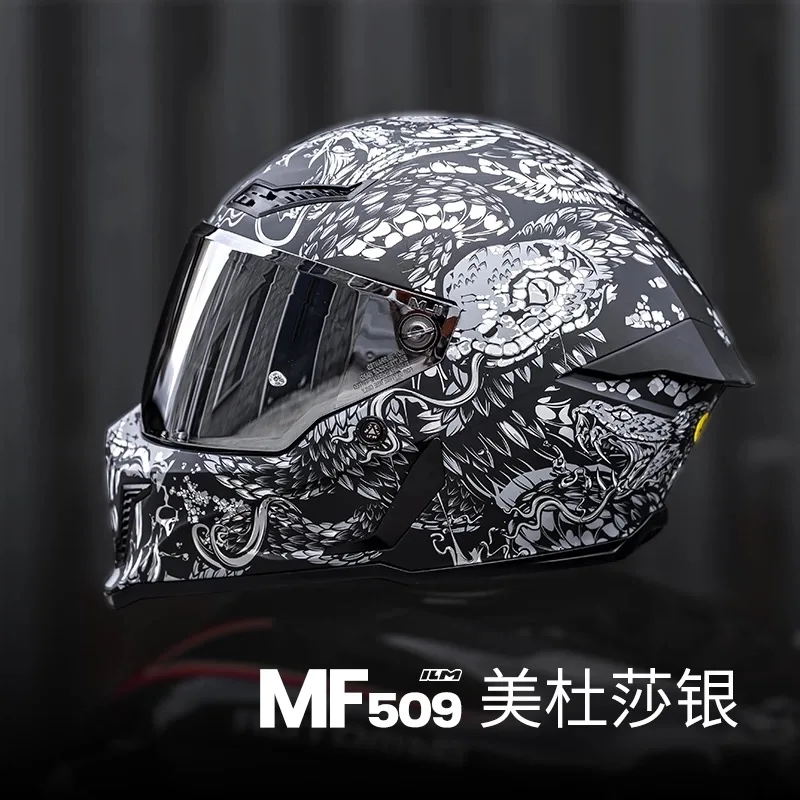 

ILM GP Мотоциклетный шлем Сертификация ECE DOT Анфас Двойные линзы для бездорожья Гоночный шлем Cascos para moto Capacete Мужчины Casco