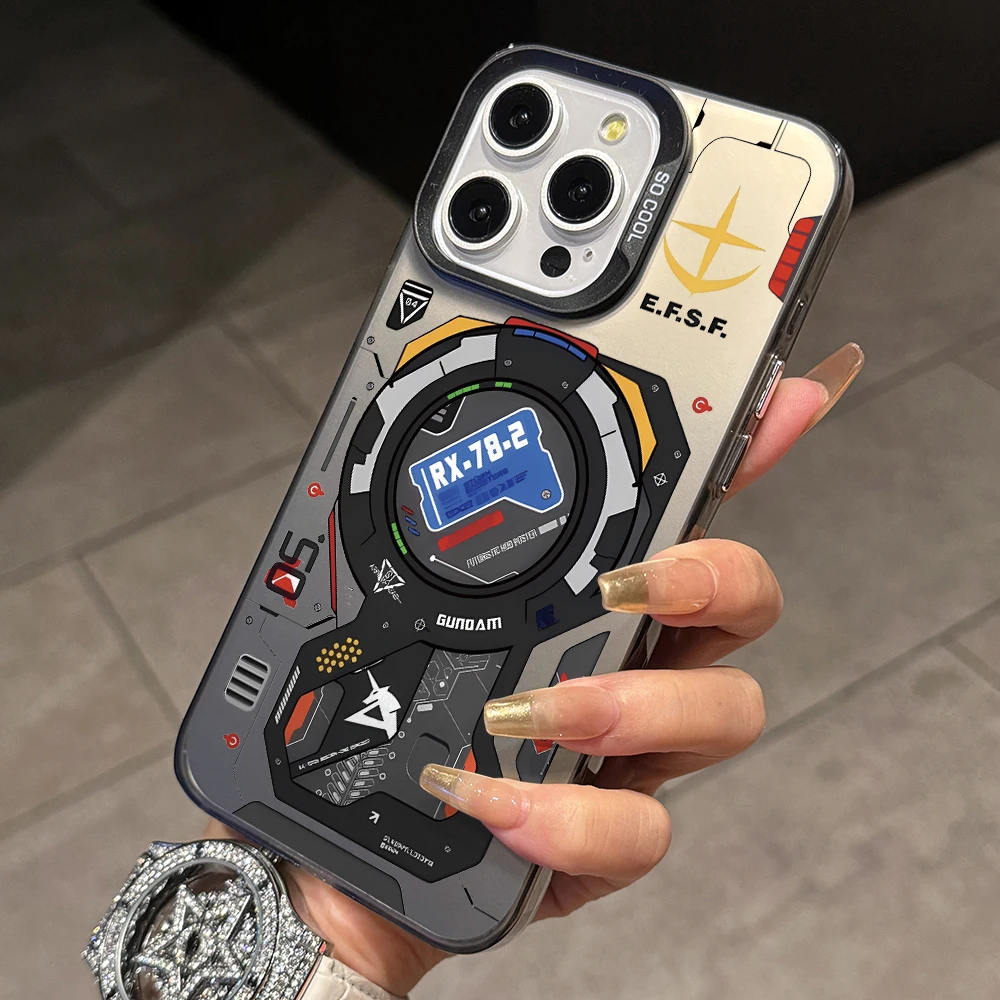 Крутой механический чехол для телефона G-Gundams Samsung Galaxy S24 S23 FE S22 Ultra Plus 5G A06 A05S A05 A04S A04