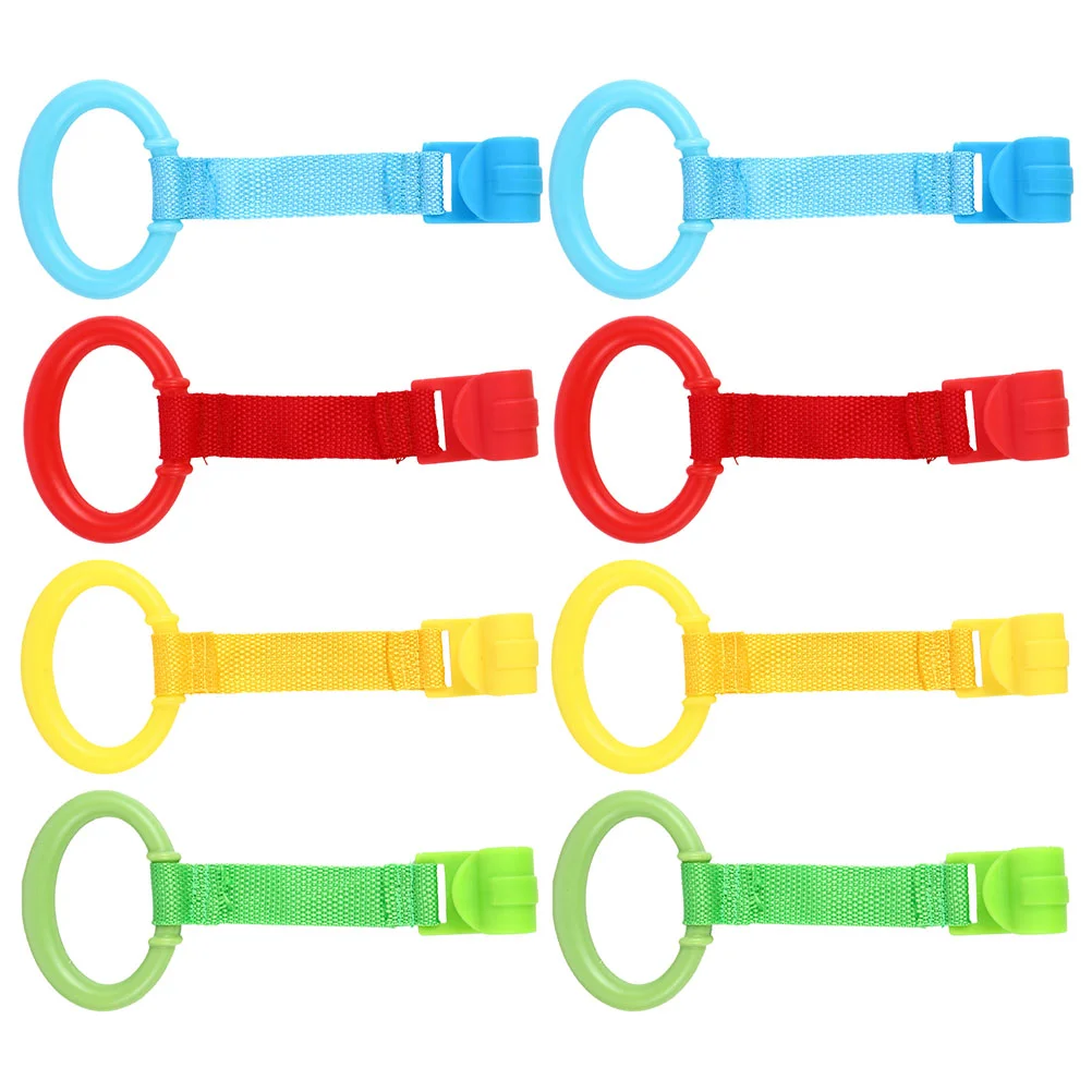 Baby Rings Ringstandcrib Activity Toddler Cotnursery Walking Helper Kids Infant Grip Portable Bed Hand Set Exercise Assistant