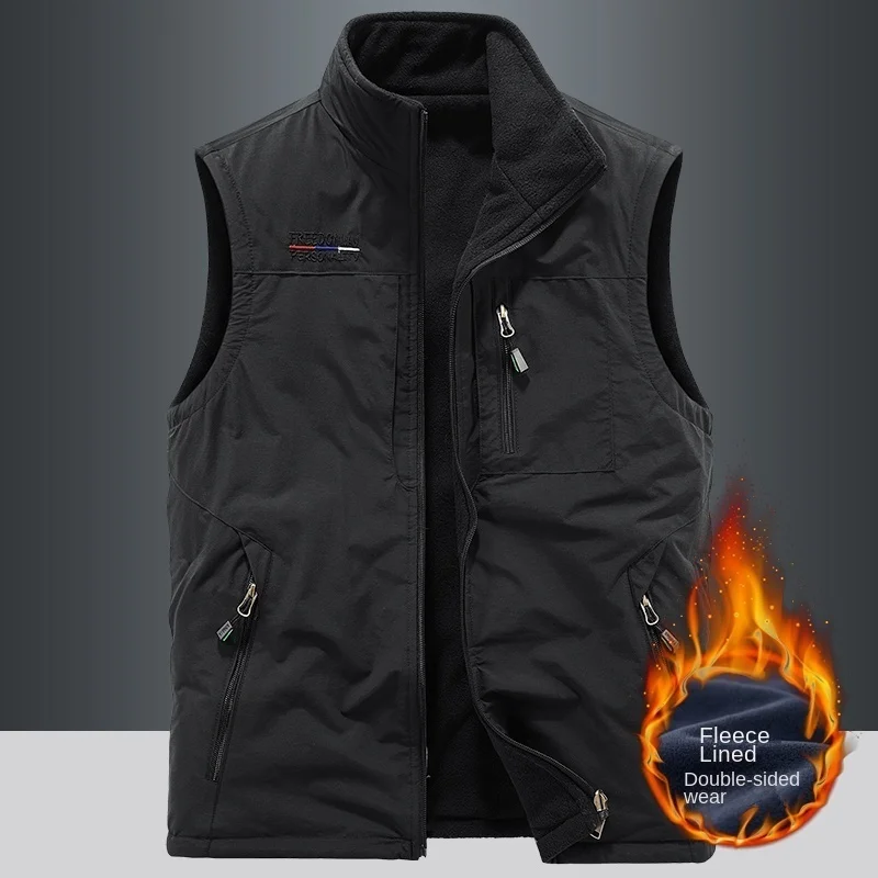 

Multi-pocket Vest Winter Tactical Military Vests Man Mesh Men's Clothing Free Shipping Autumn Hunting Padded Best Fishing Work
