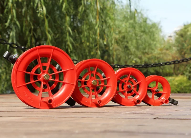 

50M/100M Kite Wheel line Twisted String Line Red Wheel Kite Reel Winder Flying Toys For Children Kites Accessories outdoor play