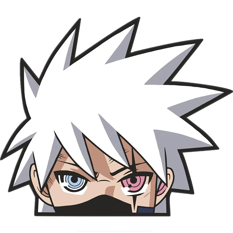 

Аниме Автомобильная наклейка SPIKEY HAIR NINJA PEEKING наклейки на лобовое стекло автомобиля мотоцикла переводная Наклейка Автомобильные аксессуары