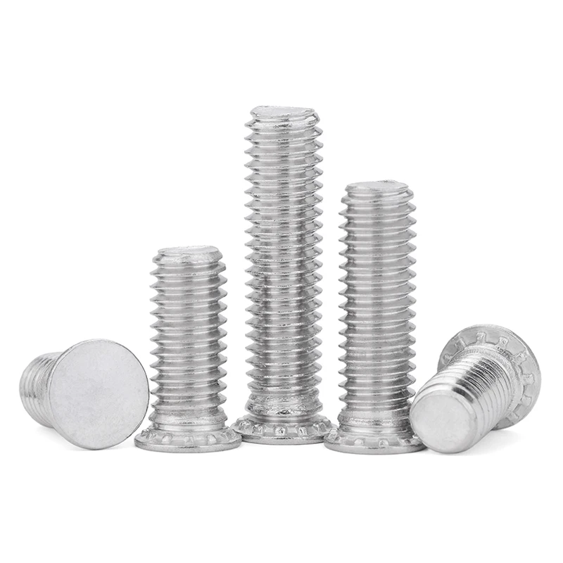 5-50 шт. самозажимные шпильки винт с заклепками под давлением нержавеющая сталь 304