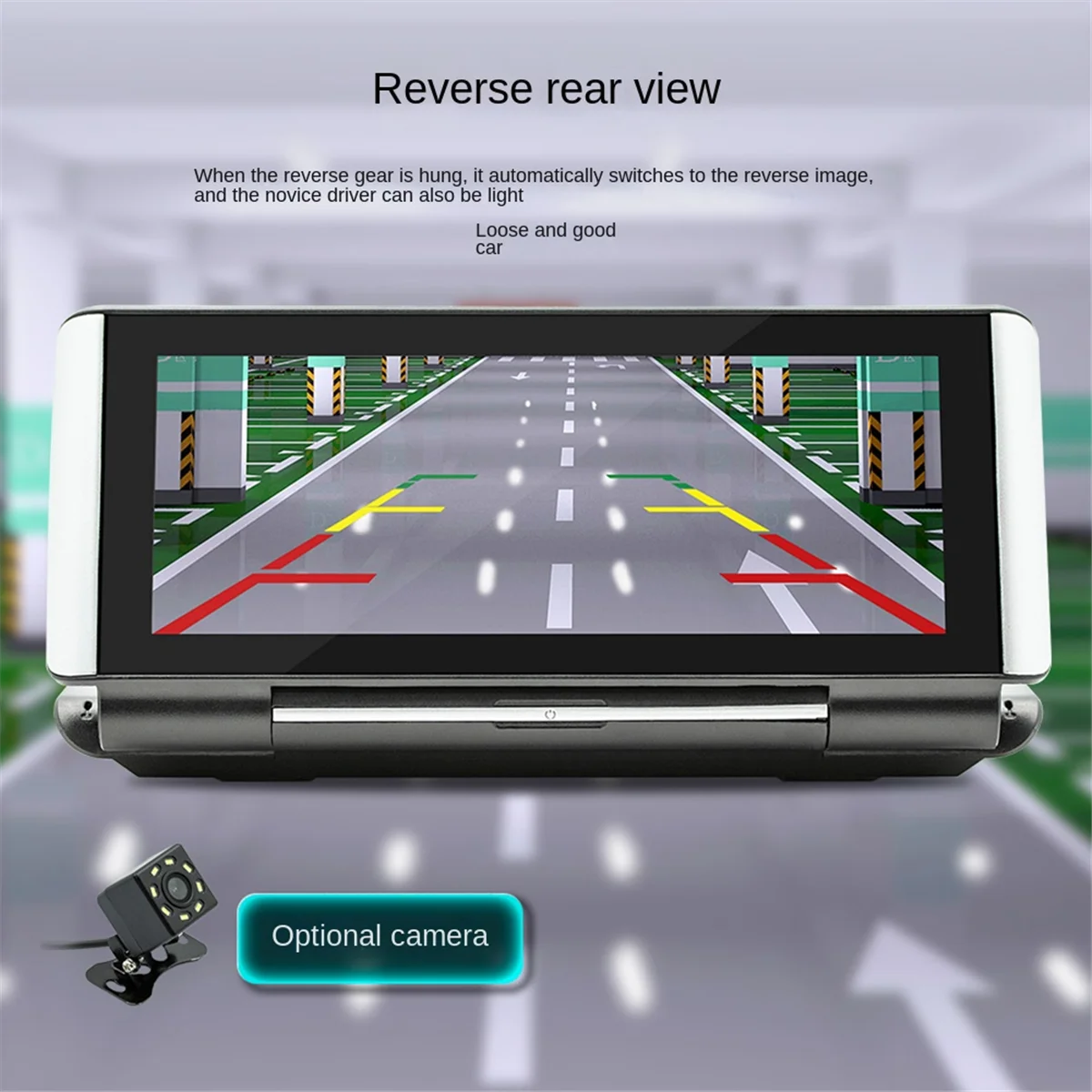 B5370 Автомобильный видеорегистратор Carplay GPS HUD Универсальный