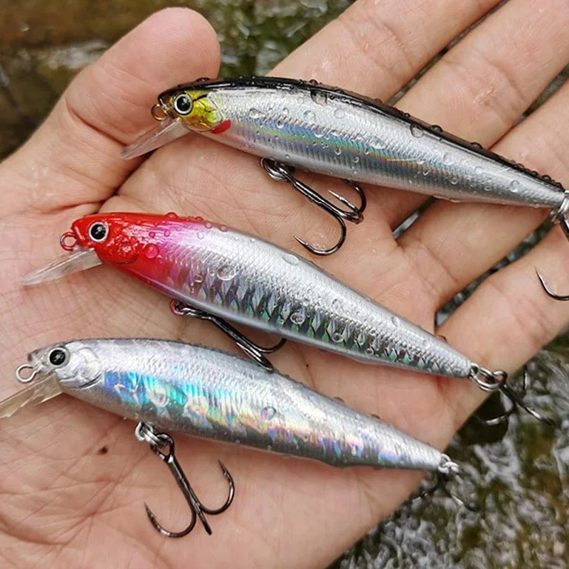 

Sinking Minow 5-14g Jerkbait Fishing Lure Professional Gravity Balance System Hard Bait Crank Wobbler Slow Diving Pesca Swimbait