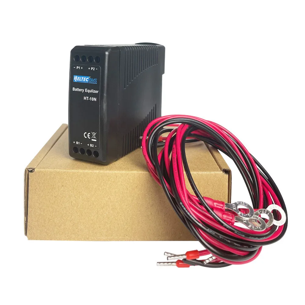 

LCD Display 12V 10A Battery Equalizer Voltage Balance Lead Acid Battery Connected Parallel Series for 48~240V Installation