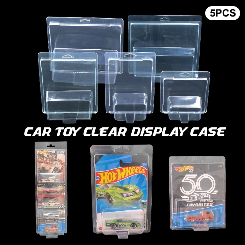 5 шт. игрушечный автомобиль прозрачный витрина защитный чехол Hotwheels модель