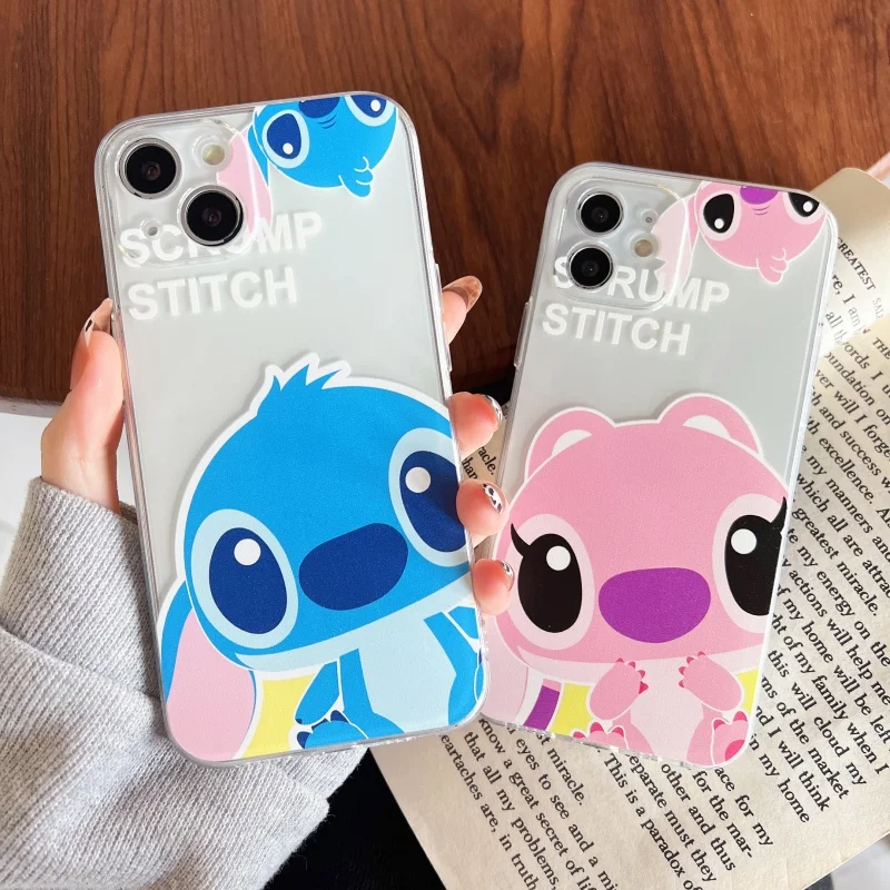 

Meet the Original Heart for ANGEL Stitch Couple Apple13promaxPhone CaseiPhone12miniCartoonXRCute8plusAnti-Shock6s/se3New11proHuaw
