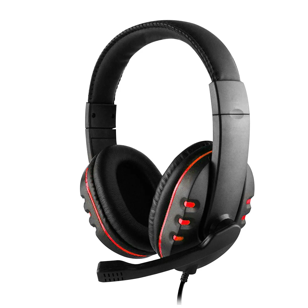 

Игровая гарнитура 3,5 мм проводные наушники ПК игровая консоль проводное управление микрофон наушники для компьютера для ПК