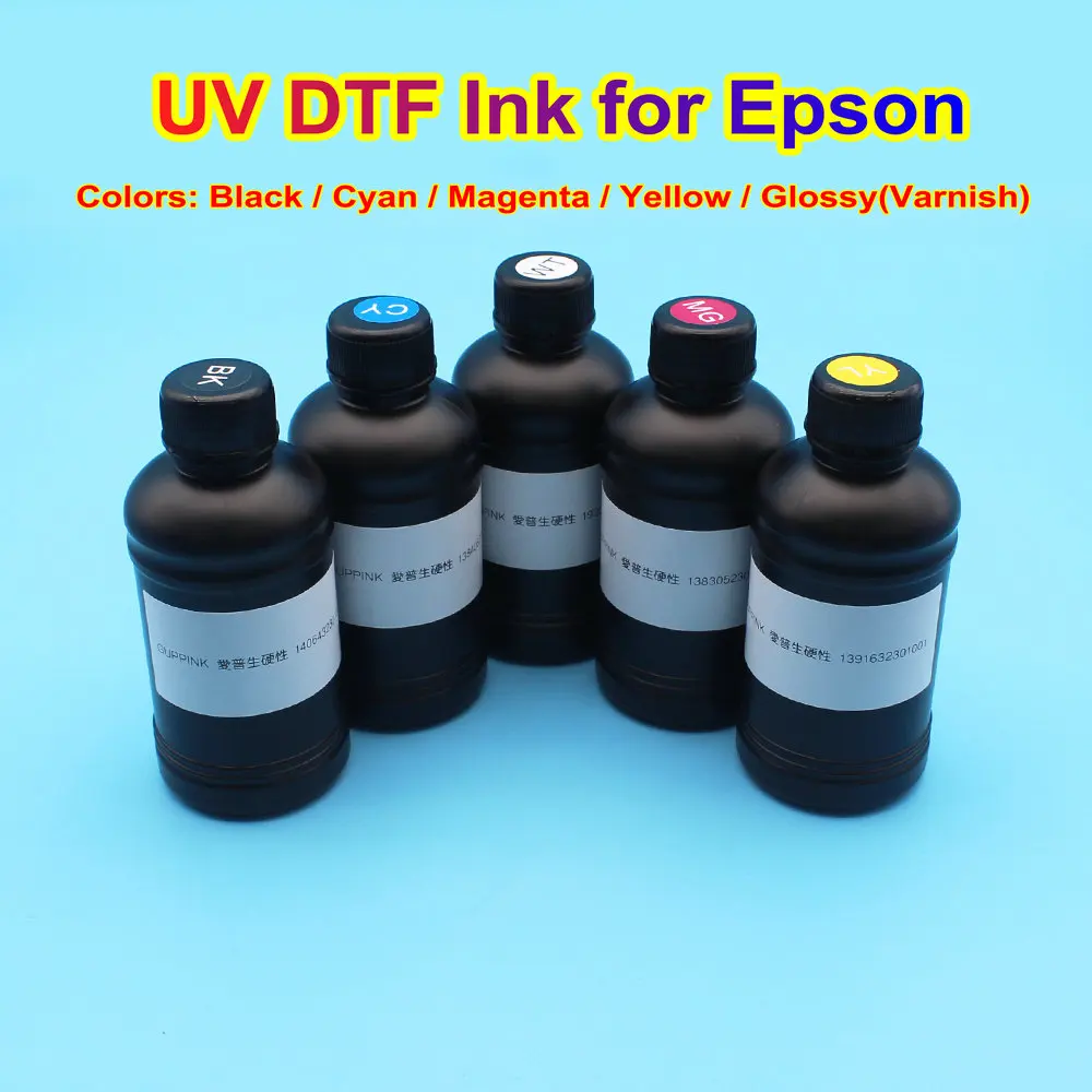 

LED UV Ink For DX4 DX5 DX6 DX7 DX10 TX800 XP600 Printhead For Epson 1390 L800 L1800 L805 R1800 R1900 UV Modified Printer 250ML