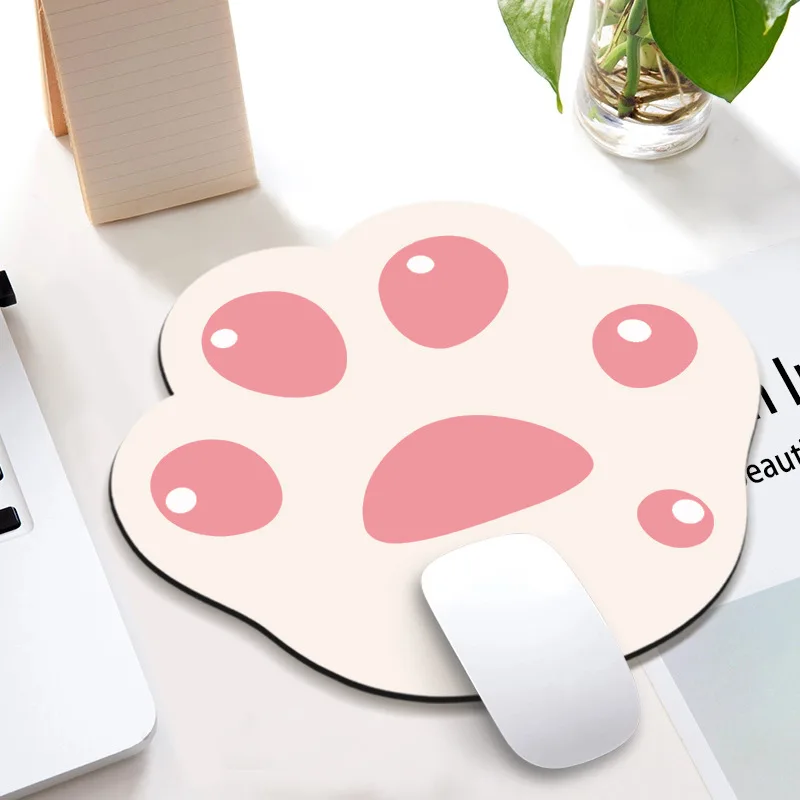 

Comfortable Desk Mat Rest Mouse Support Cute Korean Deskpad Office Wrist Stationery Kawaii Non Supplies Pad Slip Cat Paw Gaming