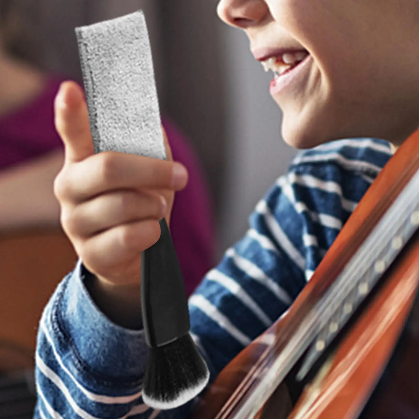 

Musical Instrument Music Cleaning Brush Cleaning Guitar Bass Instrument Care