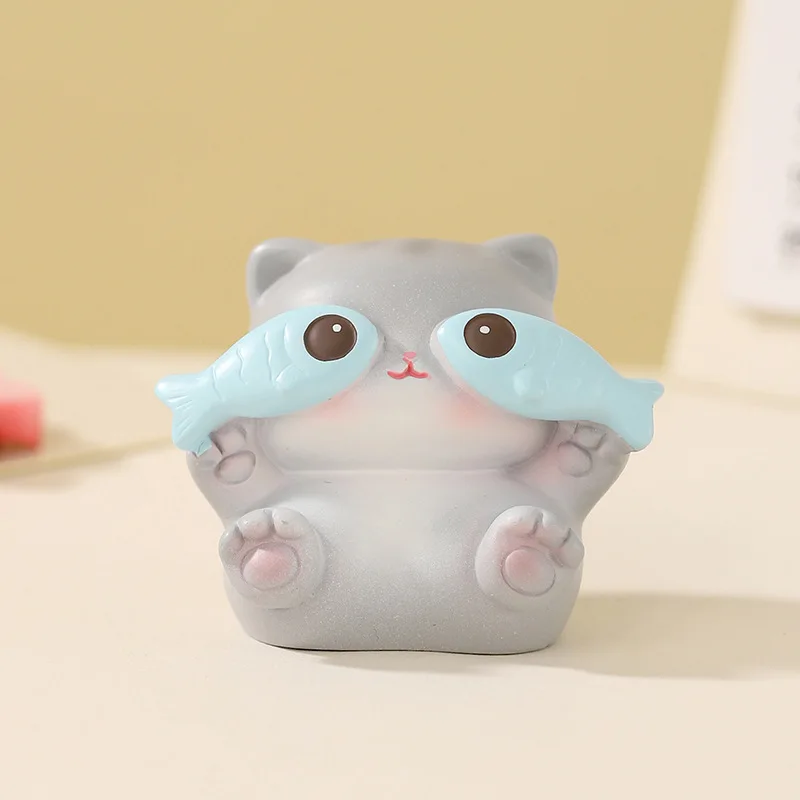 

Мини-фигурка кота из резины MOONBIFFY