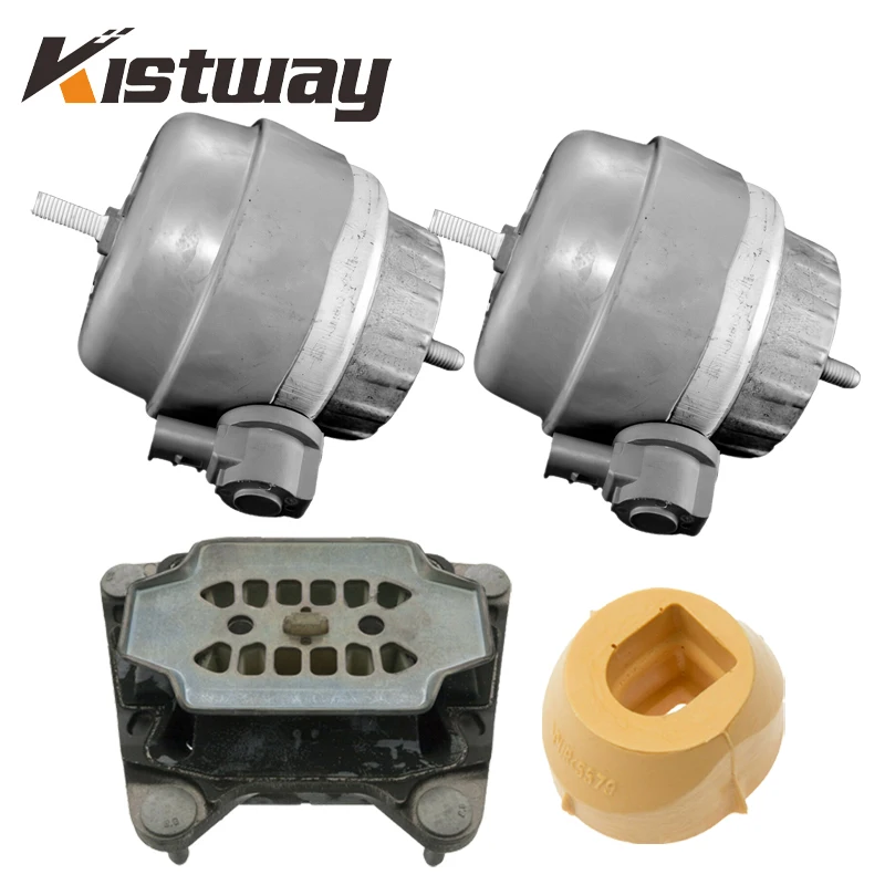 

Transmission Support Motor Engine Mounts For Audi A6 C6 Quattro A6AR A6Q 2.7 2.8 3.0 3.2 V6 4F0199379BH 4F0199382BL
