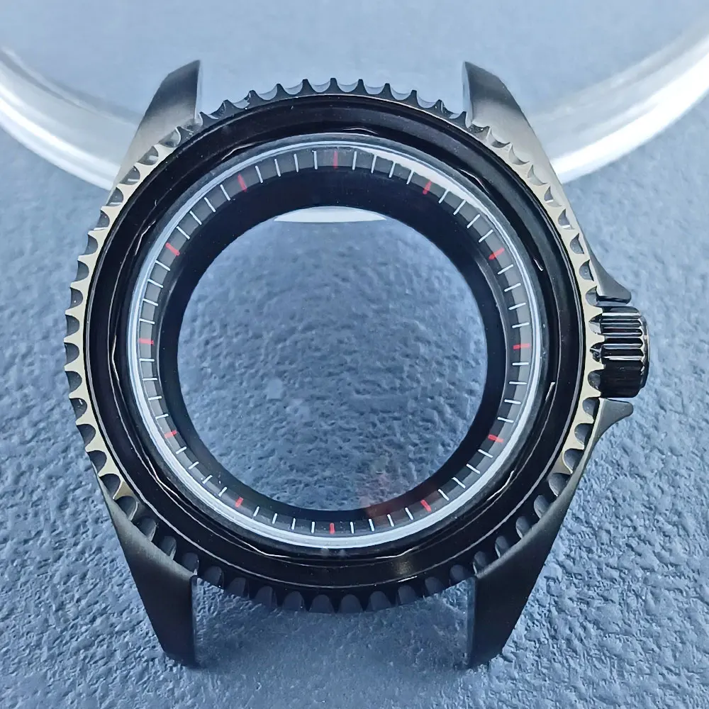 Часы SKX 007 черные механические 41 мм 10 бар