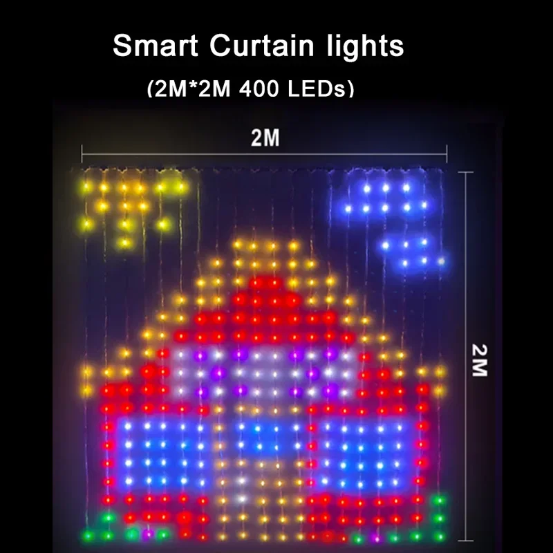 

RGB светодиодная гирлянда "Фея"
