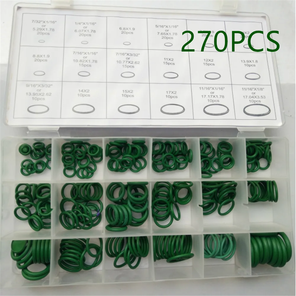 Автомобильный кондиционер 270 шт. уплотнительное кольцо для bmw e46 passat b5 b6 e90 e39 audi a4