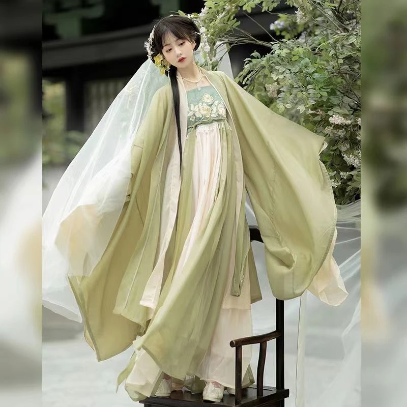 Женская юбка Hezi династии Тан традиционная одежда ханьфу в китайском стиле