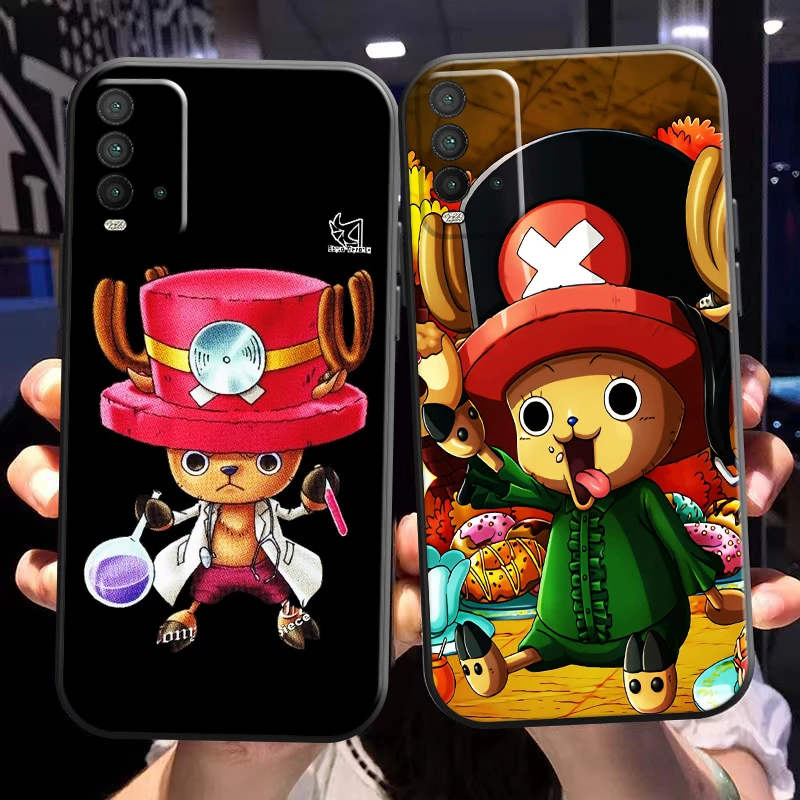 

ONE PIECE Tony Tony Chopper For Xiaomi Redmi Note 10 9 5G 10S 10T 9S 9T Phone Case Redmi 10 9 9T 9A 9C Carcasa Silicone Cover