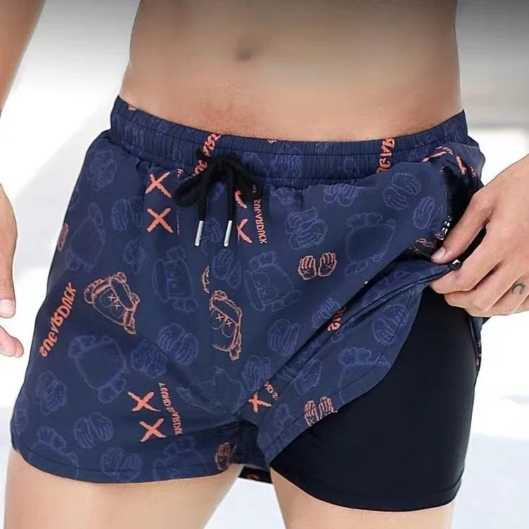 Мужские летние купальники купальник для мальчиков шорты-боксеры плавки больших