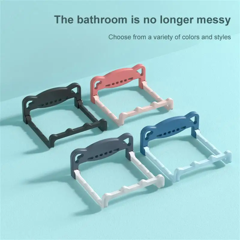 

Bathroom Traceless Washbasin Rack Waterproof Washbasin Stand Toilet Shelf Bathroom Storage Multiple Uses Wall-mounted