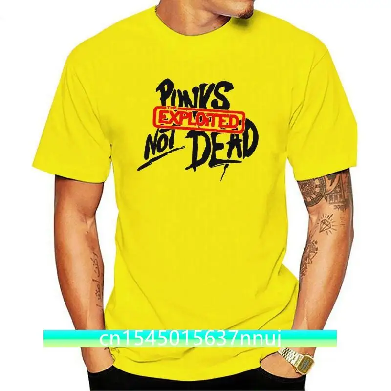 

New 2021 THE EXPLOITED MAGGIE PUNKS NOT DEAD BLACK AND SHIRT USA SIZE S-XXXL ZM1