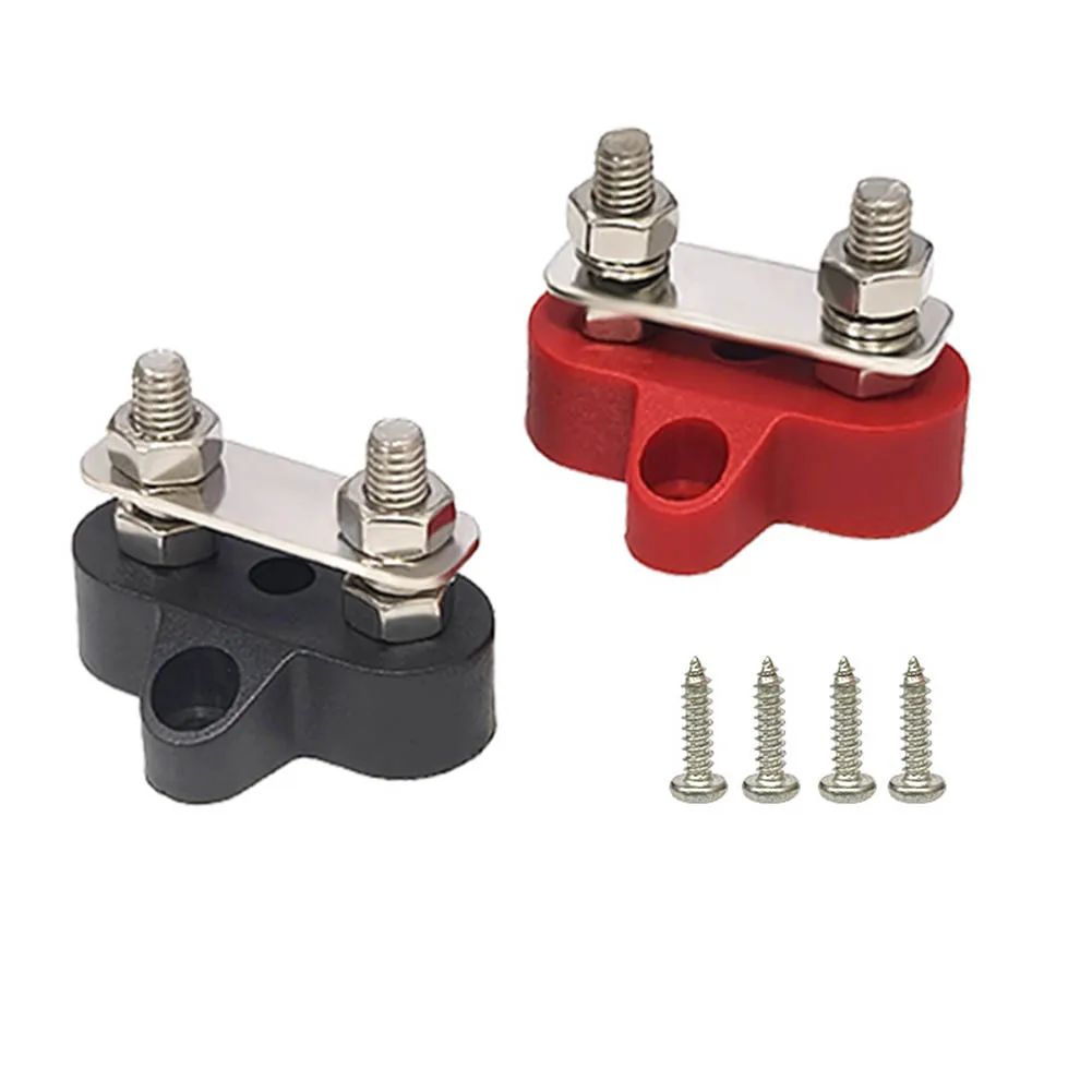 Набор клемм аккумулятора с двойным соединением M6 из двух предназначенных для