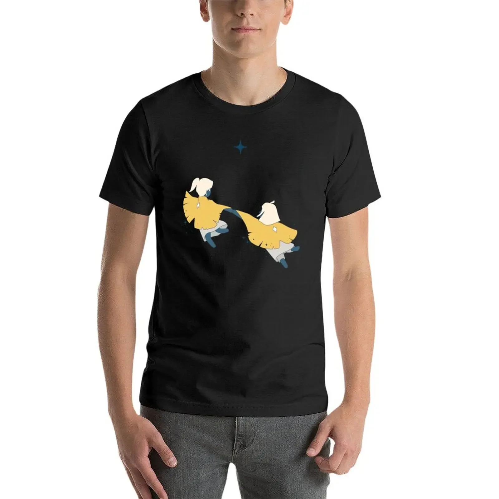 CMoths - sky COTL children of the light Футболка винтажная одежда винтажные футболки с рисунком