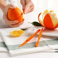 1 pcs orange peelers orange device skinning knife juice helper citrus opener fruit vegetable tools kitchen accessories tool